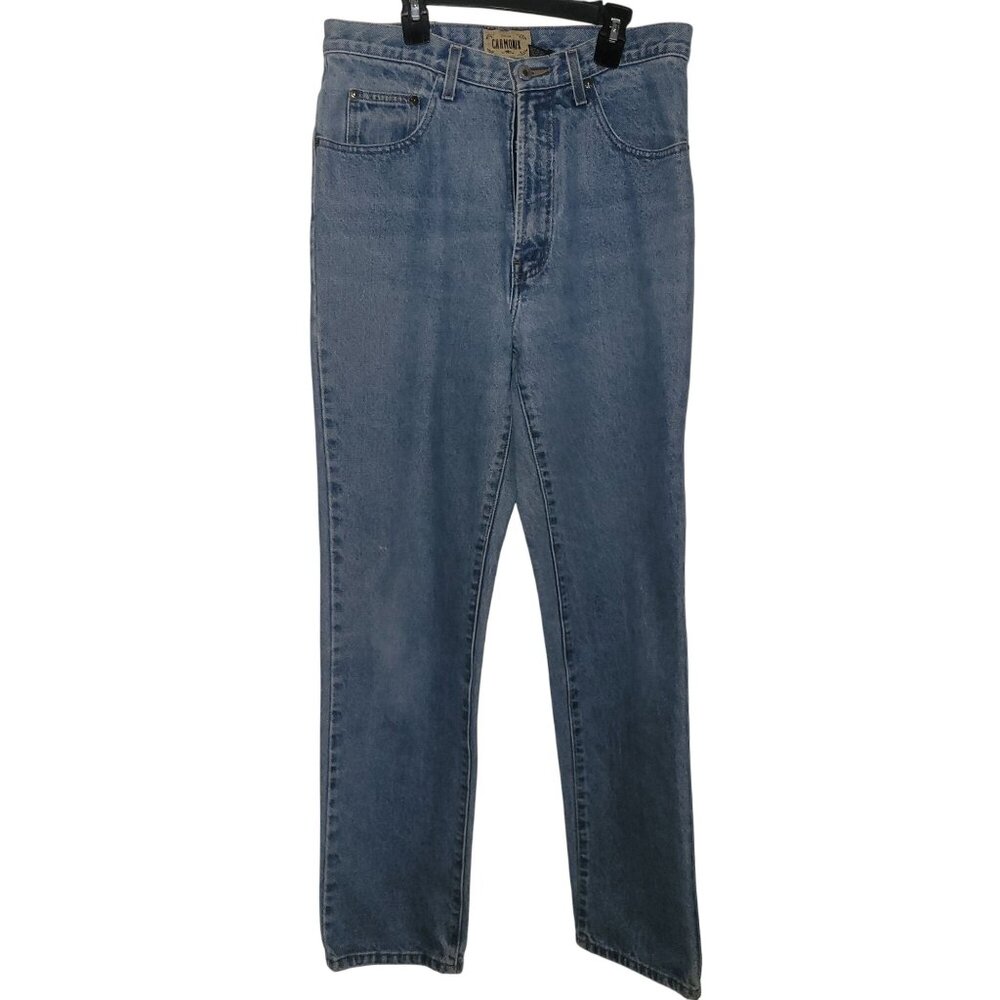 Vintage Chamonix Womens 14R High-Waisted‎ Light Blue Denim Jeans